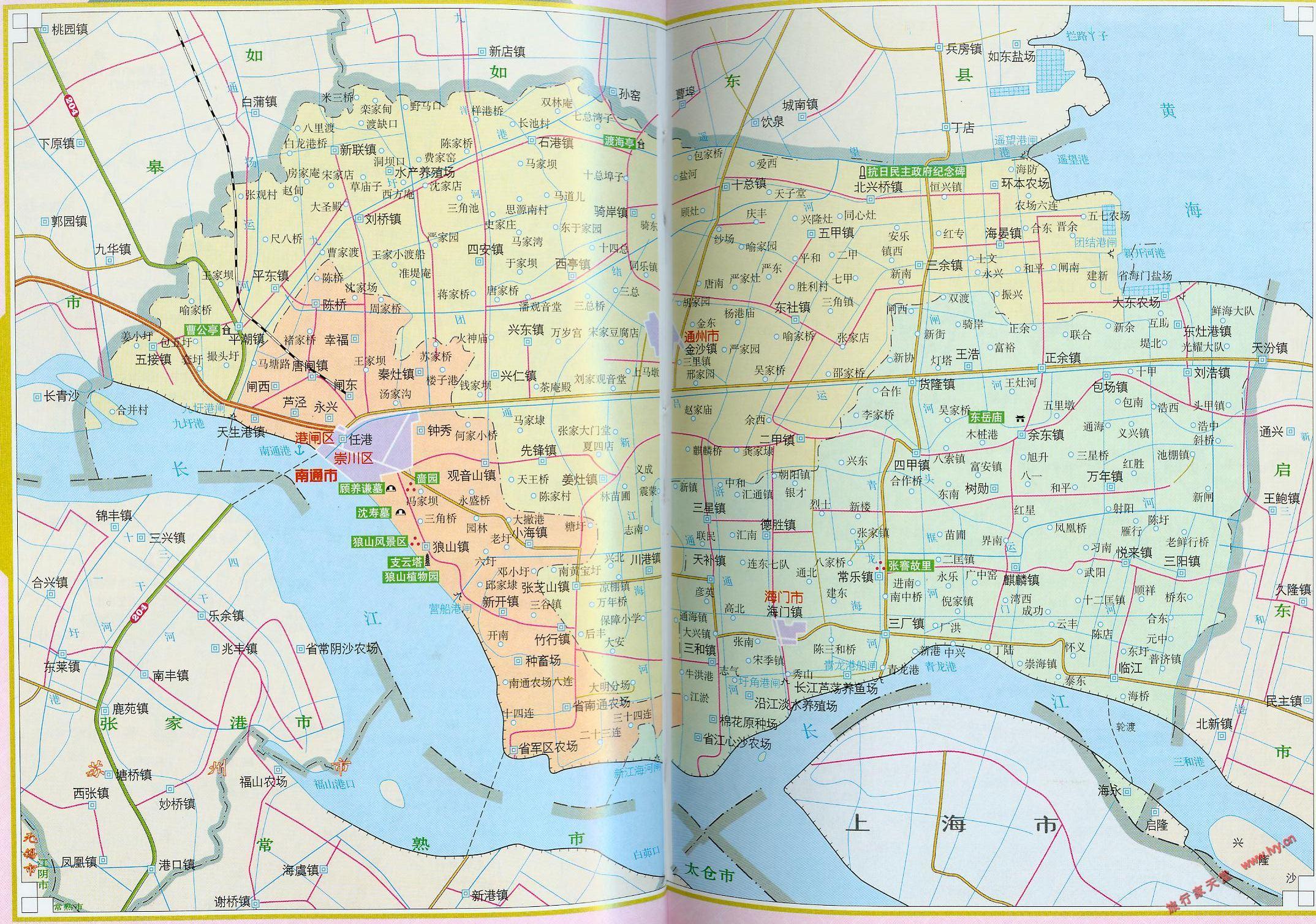 海門地圖最新解讀與指南