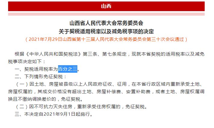 時代變遷下的住房最新契稅政策影響